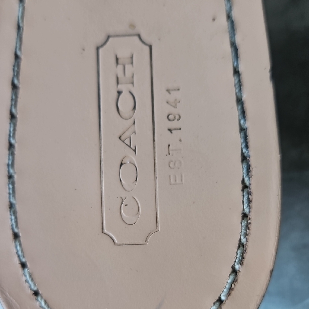Coach Women's Black Sandals - Picture 2 of 6